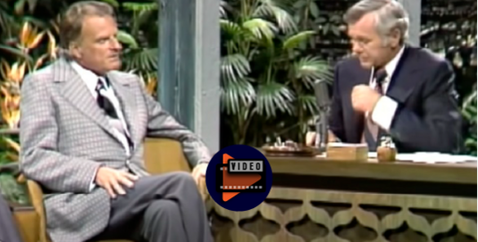 Billy Graham With Johnny Carson
